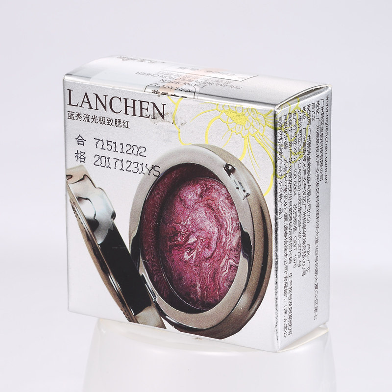 蓝秀流光裸妆自然粉嫩修容腮红 蓝秀化妆品腮红/胭脂