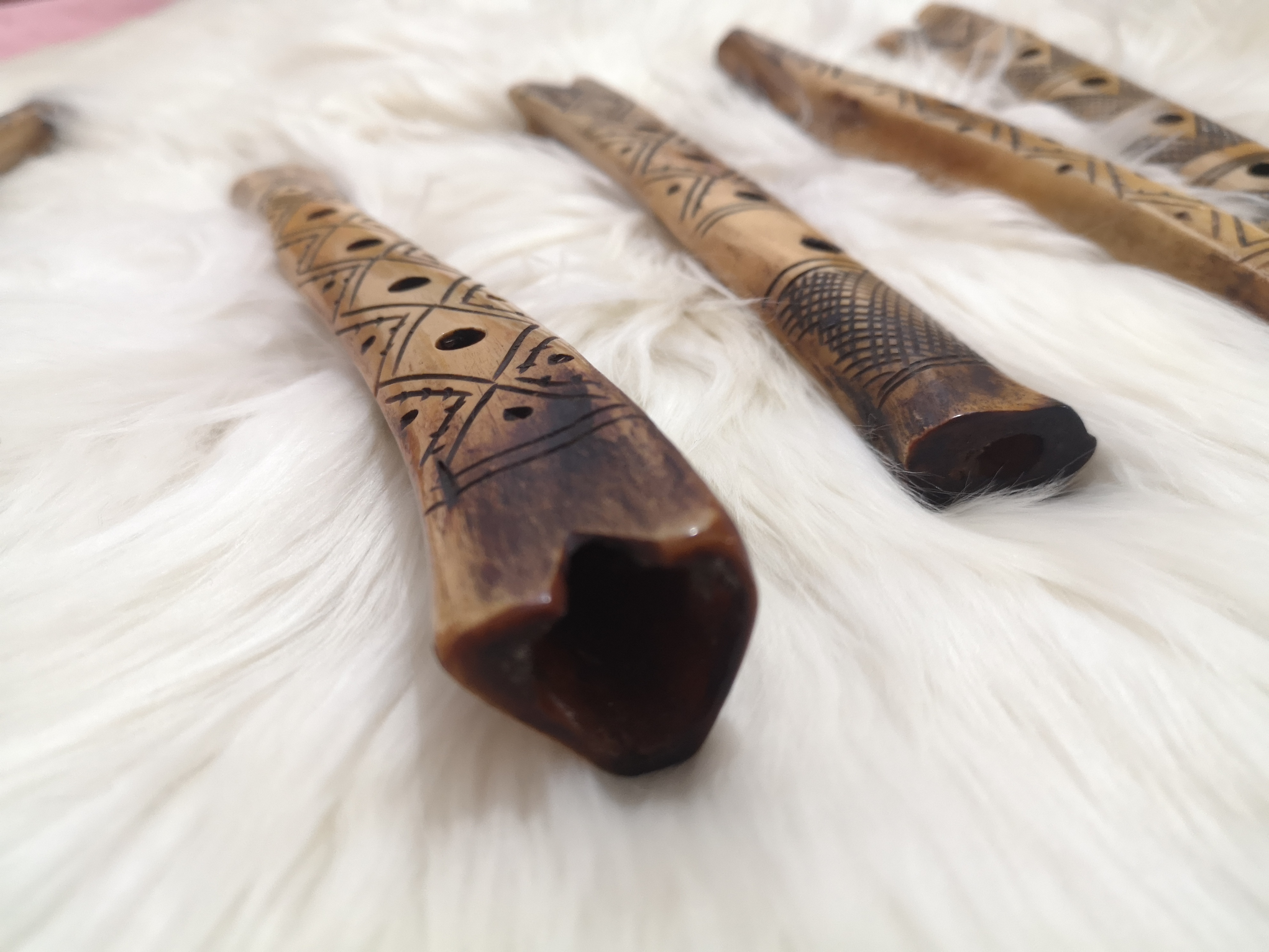 秘鲁古印加时期骨笛珍藏级骨笛南美纪念品仿古乐器真实还原古印加 - 图0