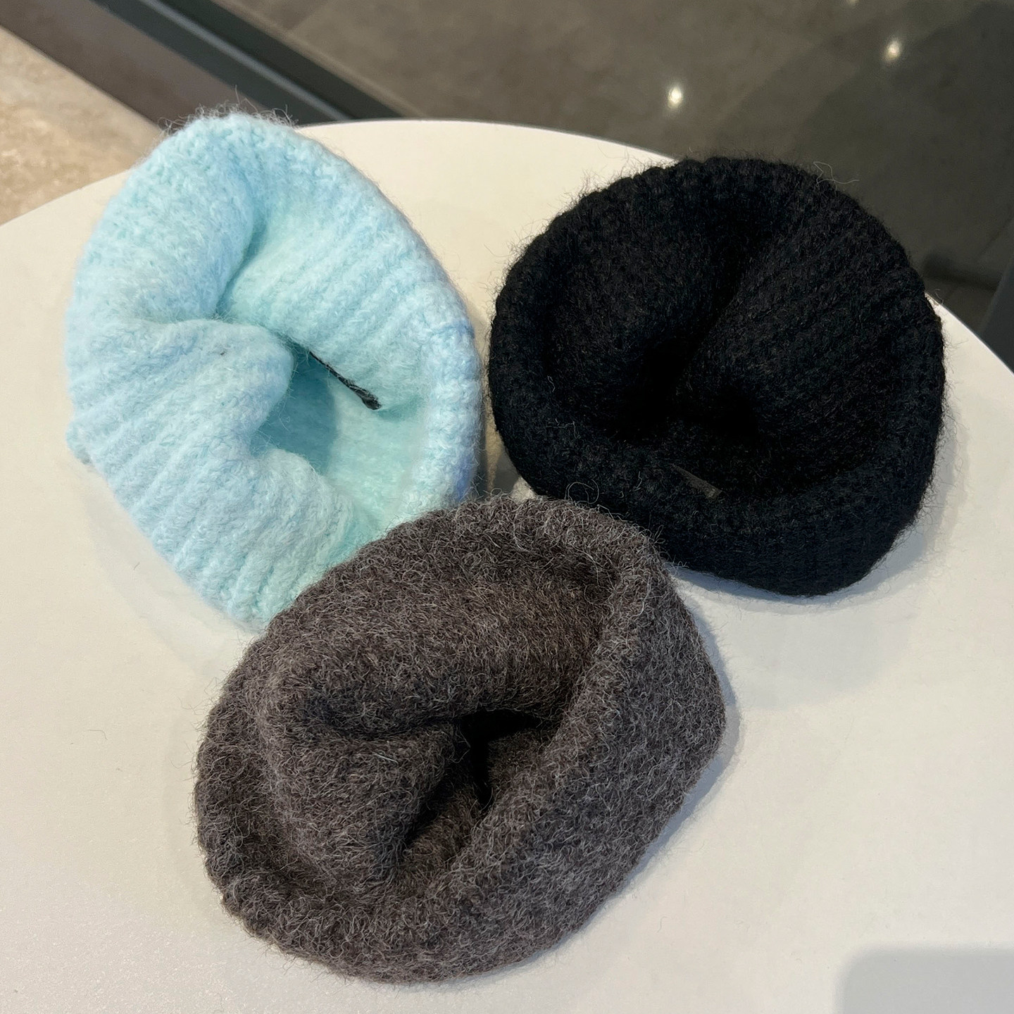 日系可爱猫耳朵针织帽子女秋冬甜美加厚保暖护耳帽套头贴补毛线帽,淘宝优惠券,粉丝福利购,淘宝优惠卷