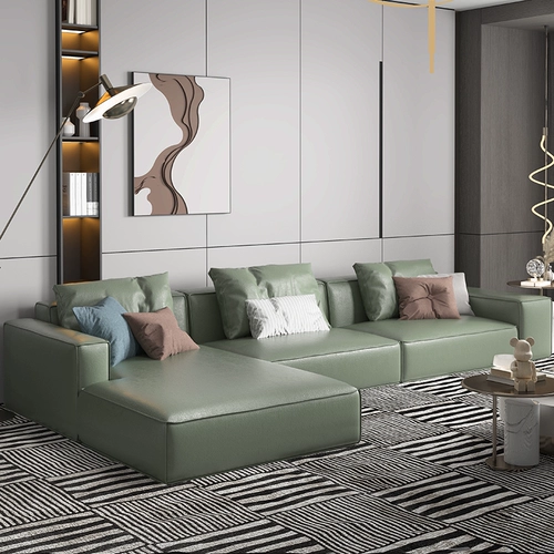 Одноразовый современный и минималистичный диван для гостиной, ткань с пухом, наука и технология