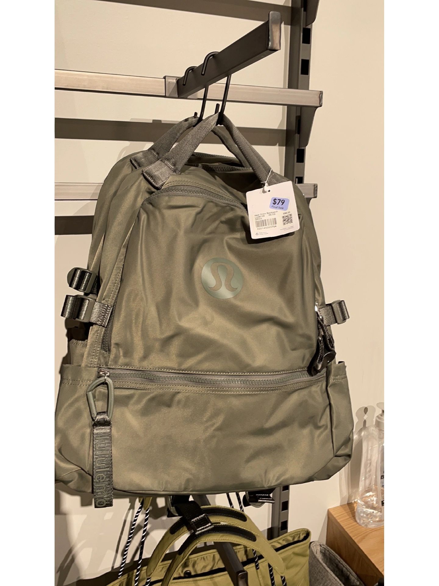 lululemon New Crew Backpack 22L 女士瑜伽轻便防水休闲双肩背包 - 图3