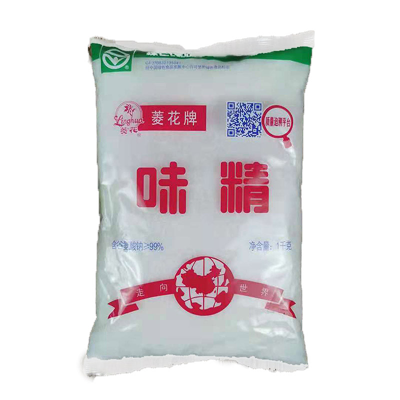 整箱菱花无盐味精1kg*10大袋 粗粒 卤味调馅增鲜替代鸡精商用正品 - 图3