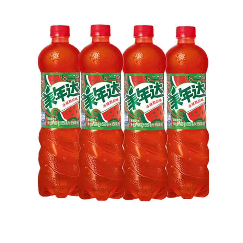 百事可乐美年达500ml*3瓶西瓜口味混合水果口味饮品夏季饮料 - 图2