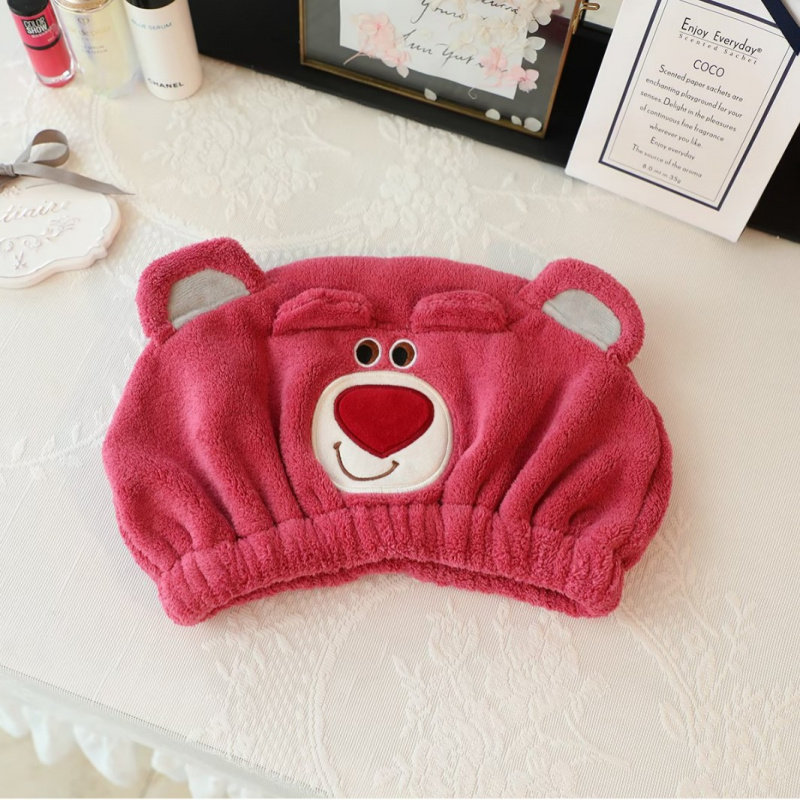 跨境新款儿童卡通厚吸水干发帽女速干洗澡浴帽珊瑚绒包头巾擦头发,淘宝优惠券,粉丝福利购,淘宝优惠卷
