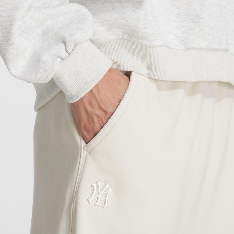 MLB针织长裤25秋季新款男女裤透气休闲宽松运动裤卫裤3APTB0454 - 图1