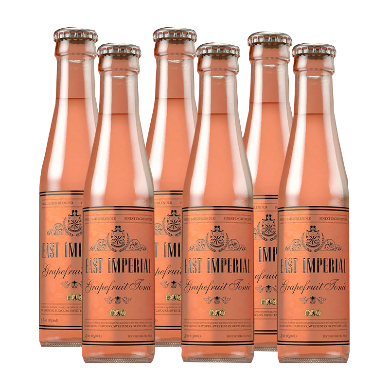 East Imperial Grapefruit Tonic 东帝葡萄柚味汤力水 150ml*6瓶 - 图3