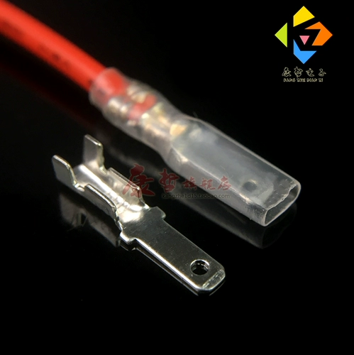 100 наборов 2,8 заглушек+защитные клеммы проводки проводки холодного давления с разъемом проволоки подключения со вставленной пружиной