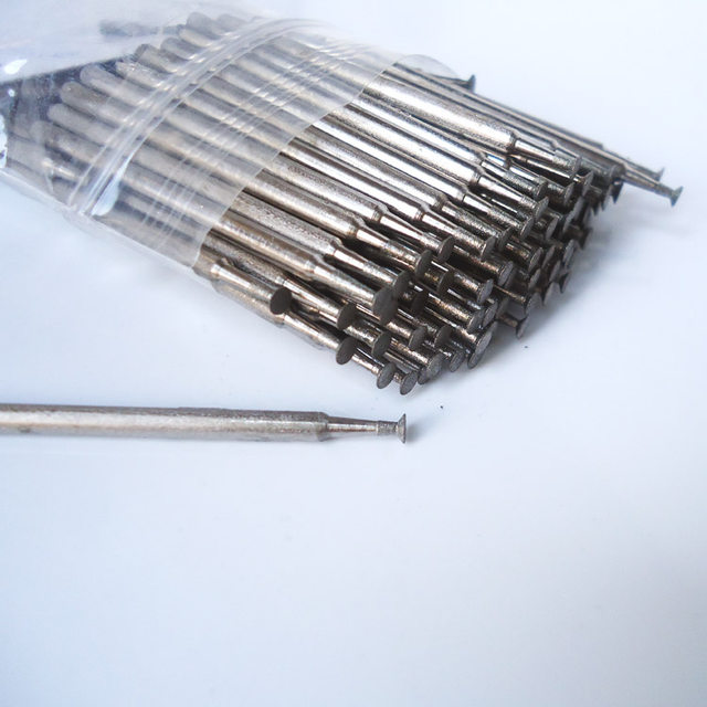 Jade Carving Tools Thin Nail Head Diamond Grinding Rod
