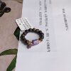 Agarwood South African Shu Jilai Royal Purple Barrel Bead Ring/s925/AZB19301 (Wen Yi)