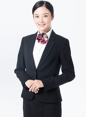 无标记红色绣球花职业装发夹