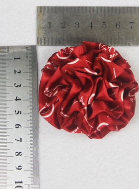 徽商银行绣球花免打胸花领花新款