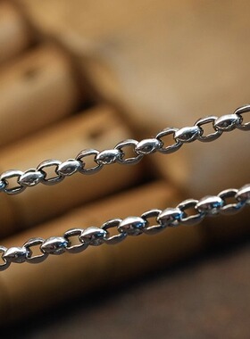 【溪迟】Loneones纯银 925银 MF Hook Mini Silk Chain银链潮流