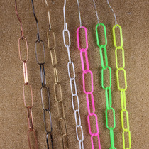 Hanging clothes chain metal hanging chain hooks hanging chain hanging chain hanging chain rings chain sub clothes shop hanging clothes chain