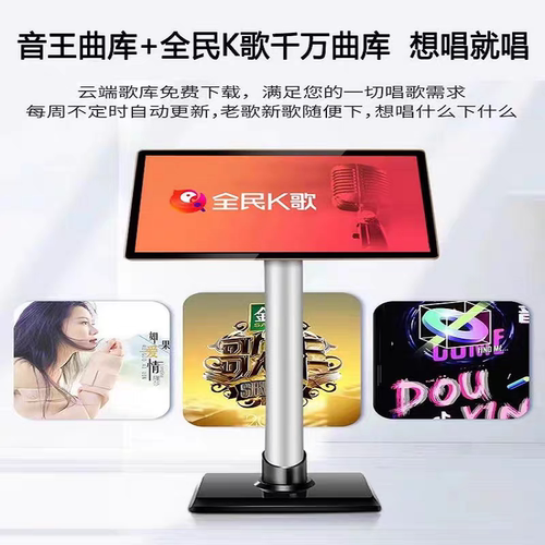 音王点歌机新款全民K歌双系统语音一体机网络卡拉ok家庭KTV点唱机 - 图1