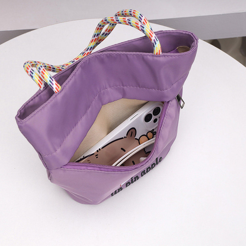 新款日系简约加厚帆布多层手提饭盒包上班通勤便当包妈咪包零食袋,淘宝优惠券,粉丝福利购,淘宝优惠卷