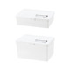Japanese Shuangshan Mask Storage Box Multi-function Storage Box Household Stationery Box Large Capacity Adult Mask Box