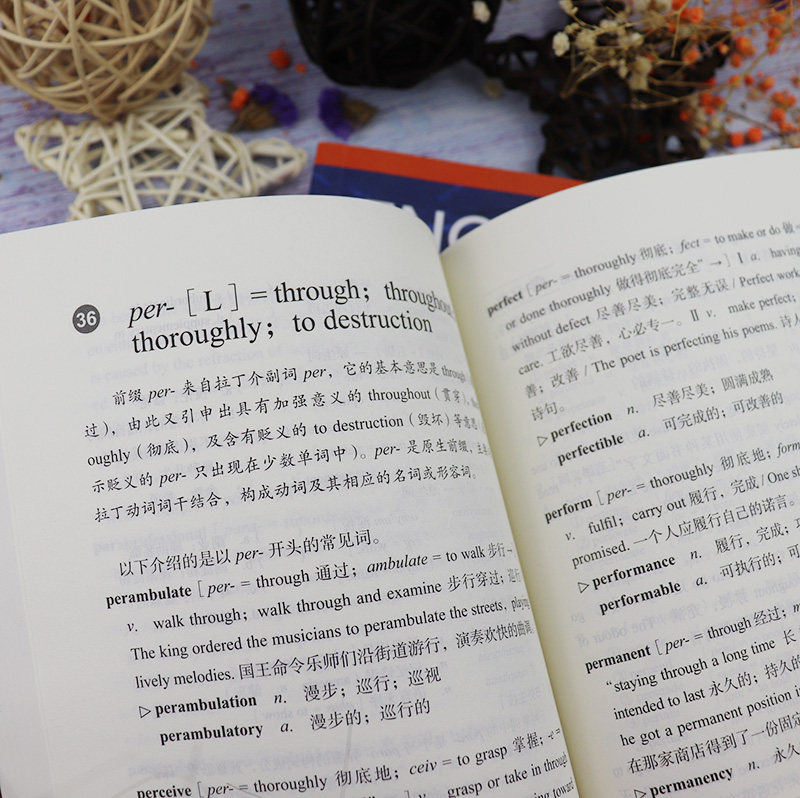 新版英语词根与单词的说文解字 英语词缀与英语派生词套装2本李平武英语词根说文解字英语词根词缀词典词根词缀背单词书记忆法大全 忆美时尚