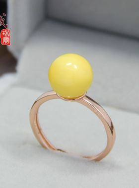 珠宝随形万能托盘银戒指新品