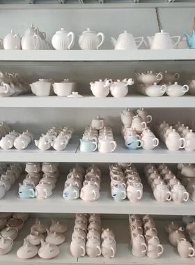 景德镇陶瓷喝茶现代客厅