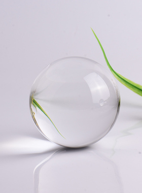 家居客厅玻璃水晶球装饰摆件