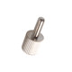 Iron nickel plated round step computer case hand screw