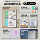 Haier refrigerator 202 liters air-cooled frost-free household small two-door two-door rental official flagship store