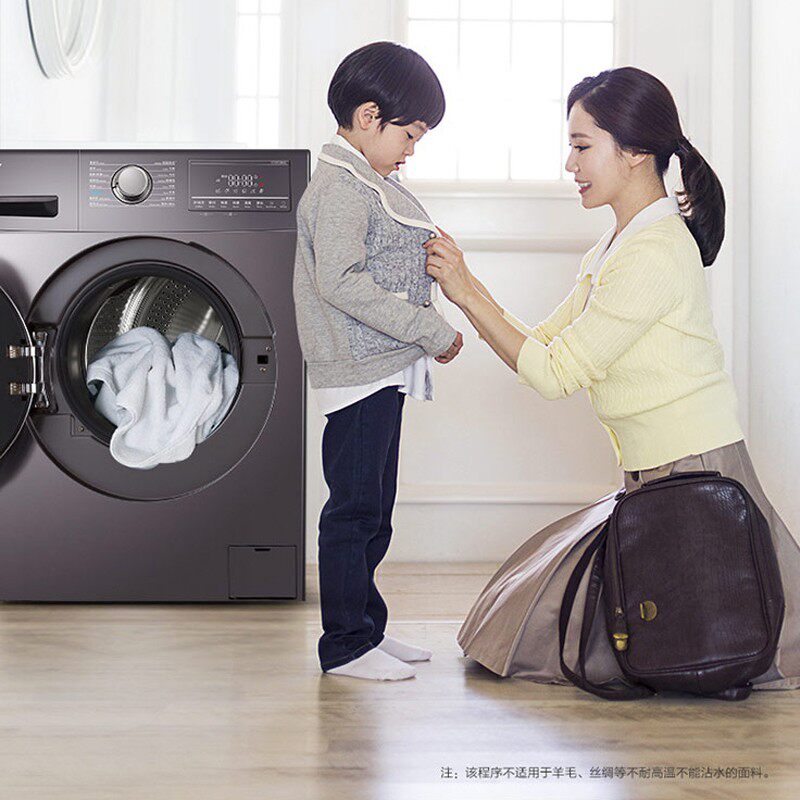 新款海尔直驱滚筒10kg大容量洗衣机 海尔海一洗衣机