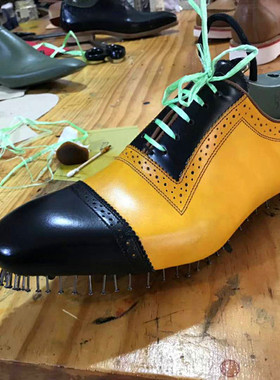鞋楦做鞋工具固特异工艺鞋材料