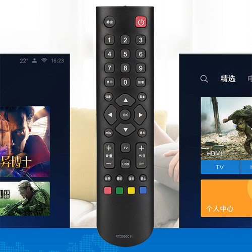 适用王牌液晶电视RC2000C11 L32F1560B L39F1590BL42F1590B遥控器 - 图2