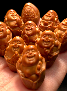 原皮包衣弥勒橄榄核手串