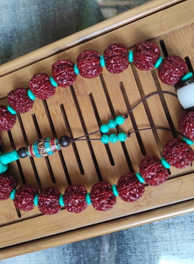 男女同款包浆玉华金刚菩提复古