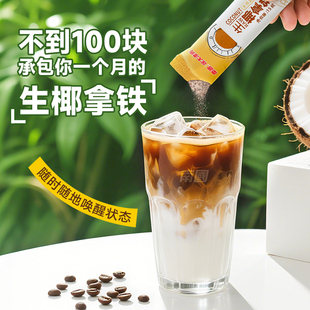 南国生椰拿铁速溶咖啡粉22包