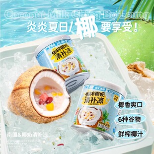南国食品椰奶清补凉6罐