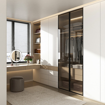 Piano Overall Customised Wardrobe Home Bedroom Overall Walk-in Cloakroom Mini Cloakroom Cabinet Composition