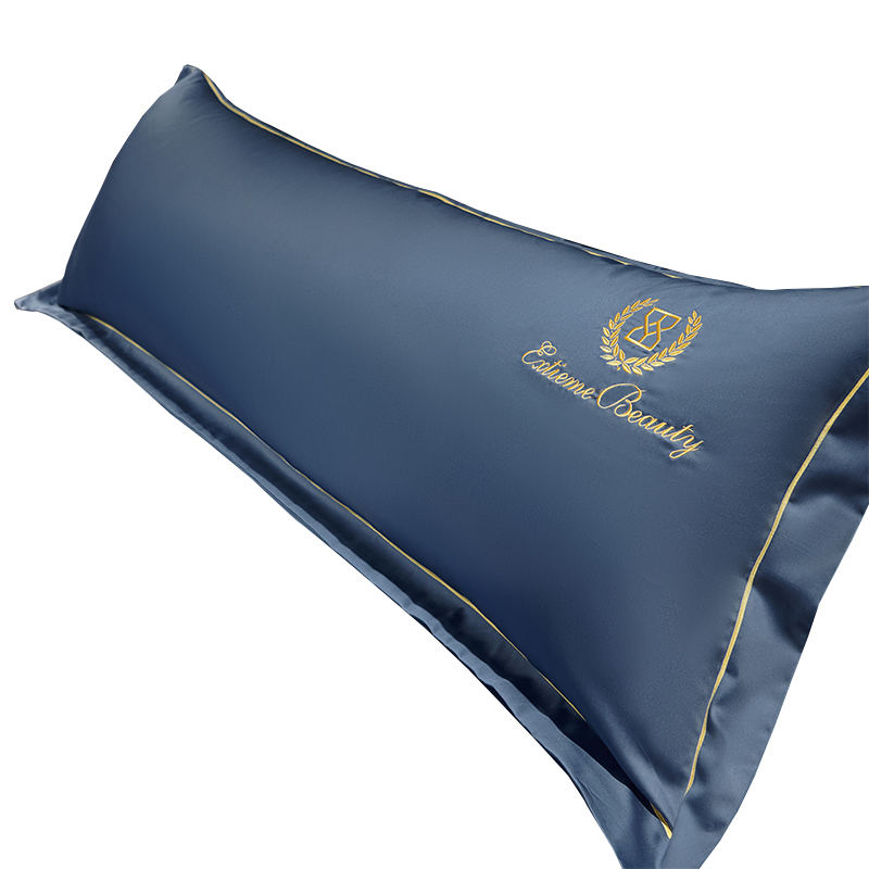 100支纯棉长枕套家用双人1.2/1.5/1.8米加长枕头套1米5长款枕芯套 - 图0