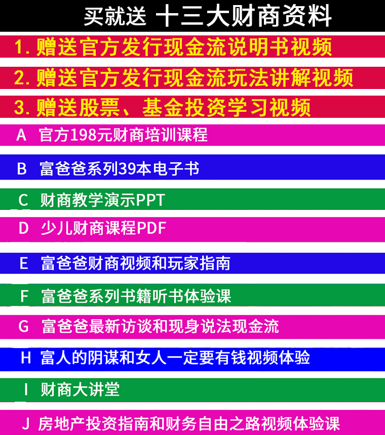 2024正版穷爸爸现金流游戏保险2.0版财富流财商老鼠赛跑 - 图0