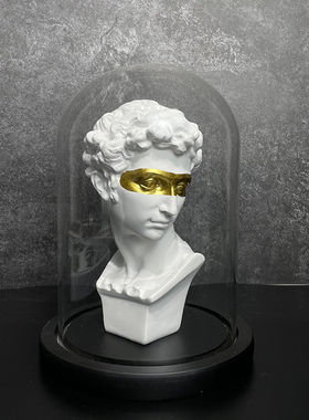 书柜玻璃罩简约现代风软装饰品