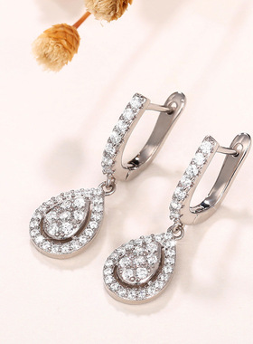Elegant Women's Dinner And Wedding Banquet Earrings With