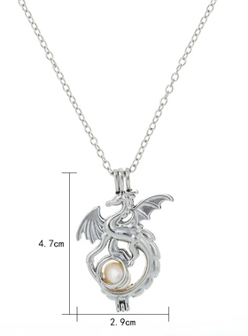 Fashion Animal Glow in The Dark Necklace For Women Bull