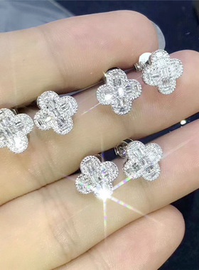 Korean Style Fashion Trinkets Exquisite T Square Diamond