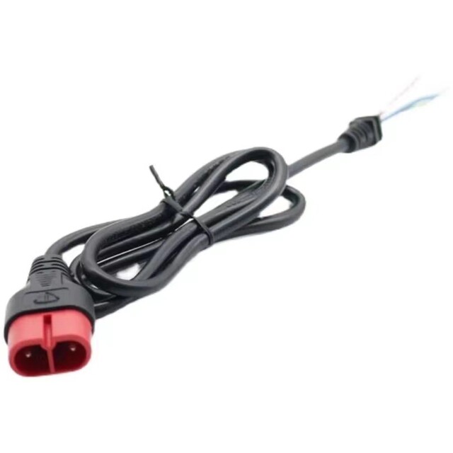 Tailing Electric Vehicle Battery Charger Power Cord Output Special Cloud Plug Two-hole Round Output Cable Cable