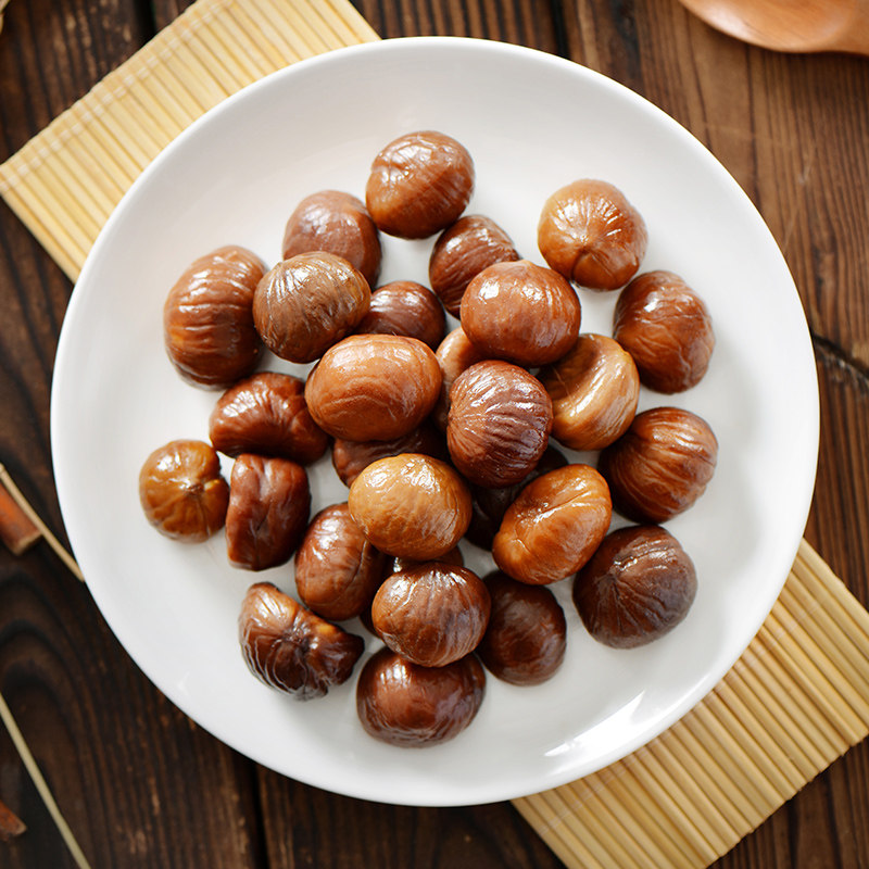 【栗源】板栗仁散装称重500g即食