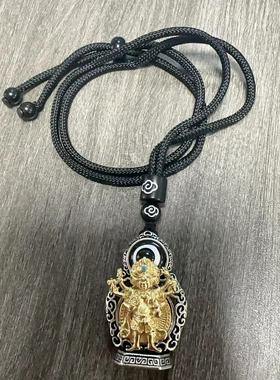 缘来由你民族风白依估一眼天珠坠