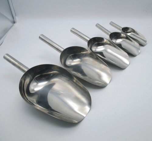 不锈钢茶铲 茶勺子 加厚茶叶店打包装工具茶匙 大米冰块大豆铲子 - 图1