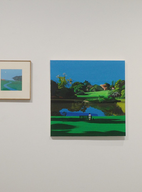 南岛的葵｜《流动的风景》艺术微喷无框油画布装饰画