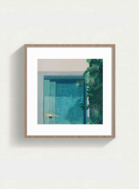 南岛的葵原创插画限量版装饰画