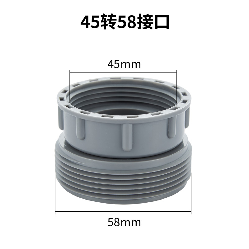 厨房水槽下水管下水器配件单双槽螺纹接头转换变径双溢水尾通三通