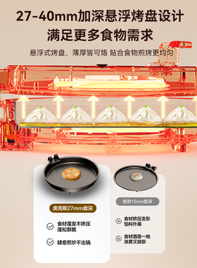 有钛抗菌盘丨小型电饼铛新款家用