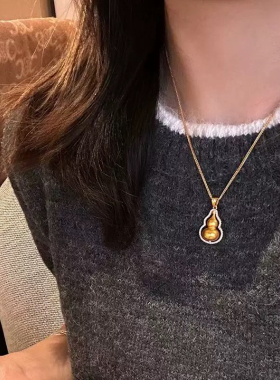 福禄小葫芦项链 时来运转O字链