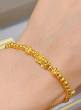 古法貔貅珠珠手链气质百搭设计师款